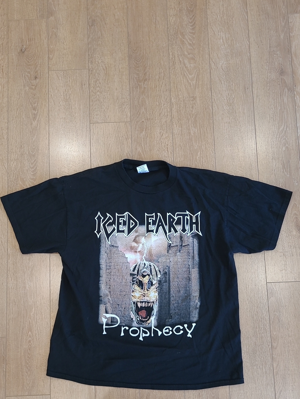Vintage Delta Iced Earth "Prophecy" Band T-Shirt